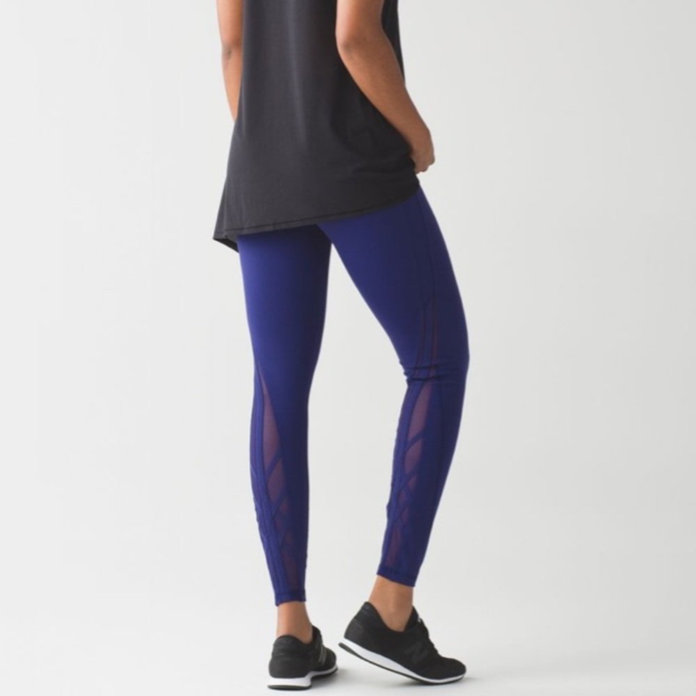 Lululemon Essential Rhythm Pant Leggings in Emperor Blue